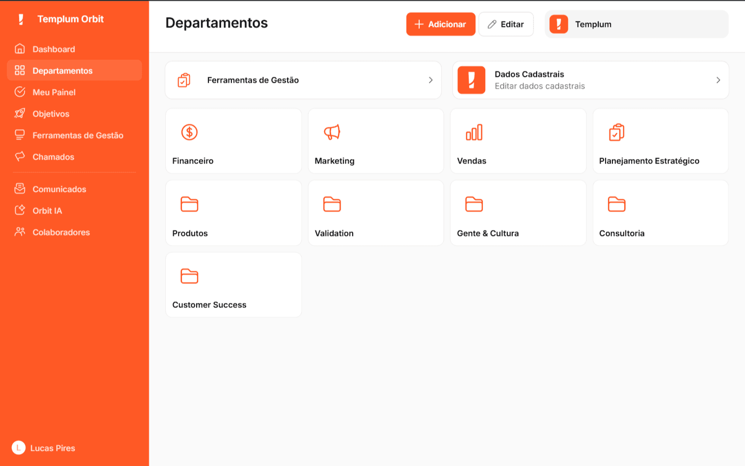 Templum Orbit - Software